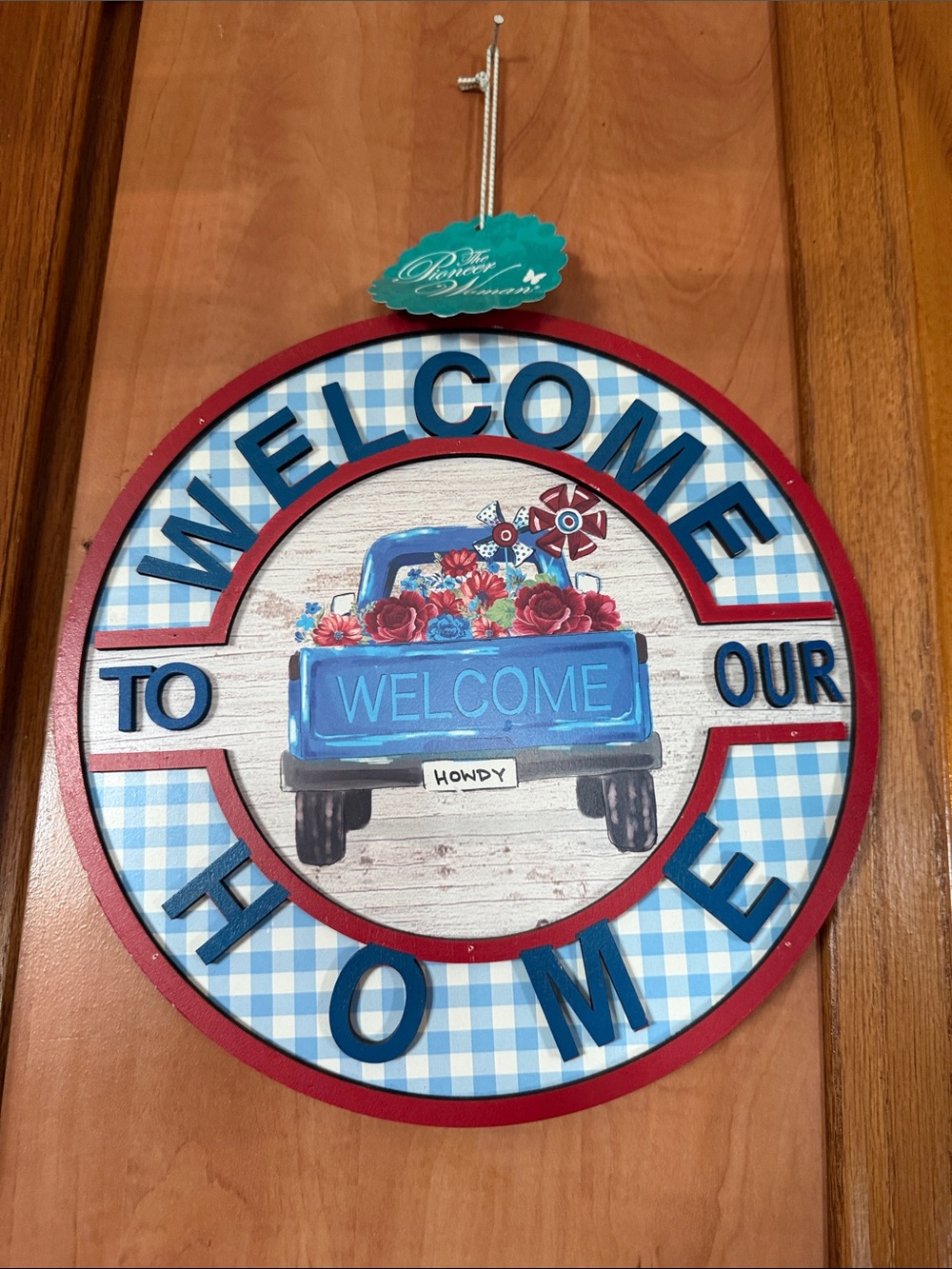 The Pioneer Woman welcome sign
